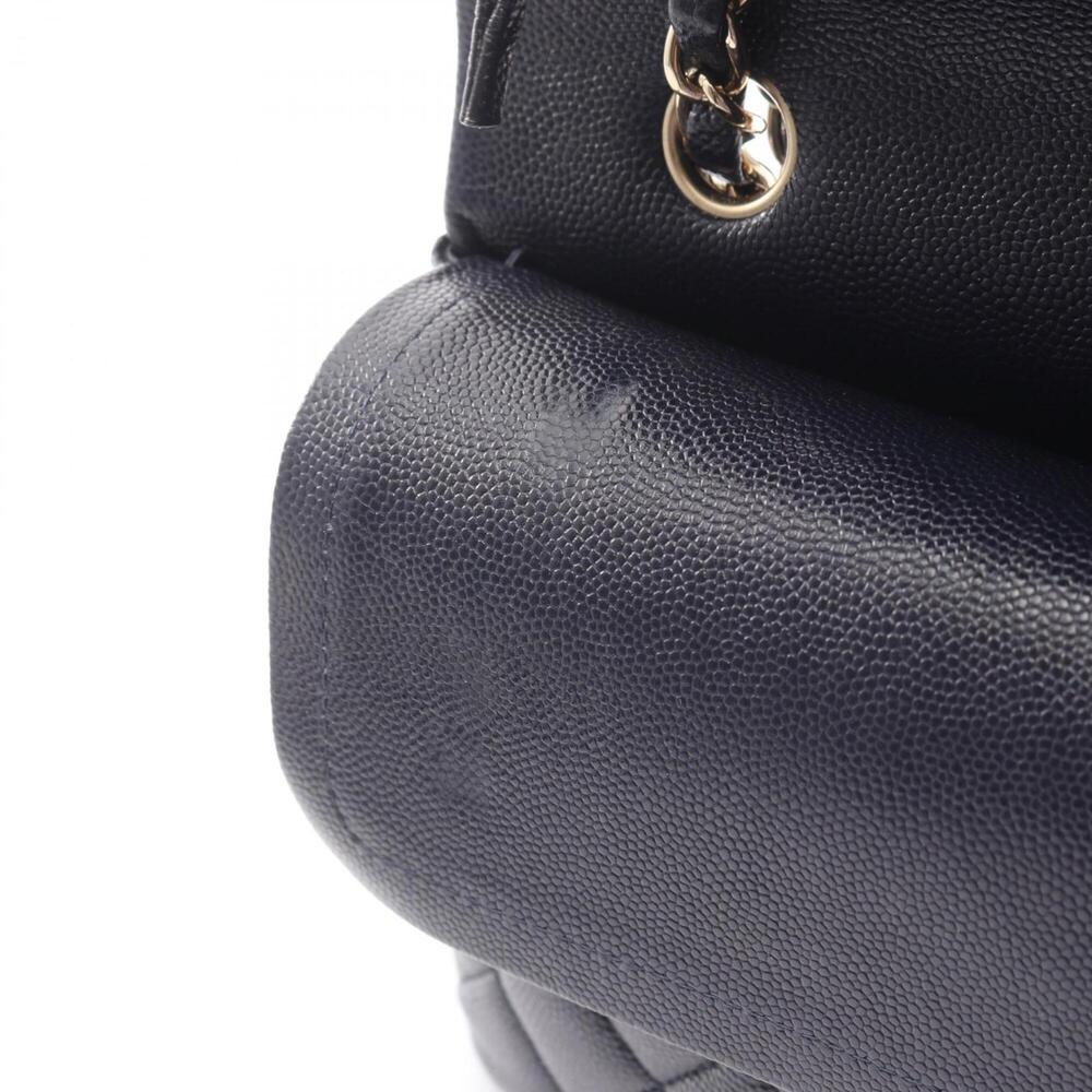 Chanel Matelassé Double Flap Shoulder Bag/Handbag, Caviar Leather (Grained Ca... - Picture 10 of 11